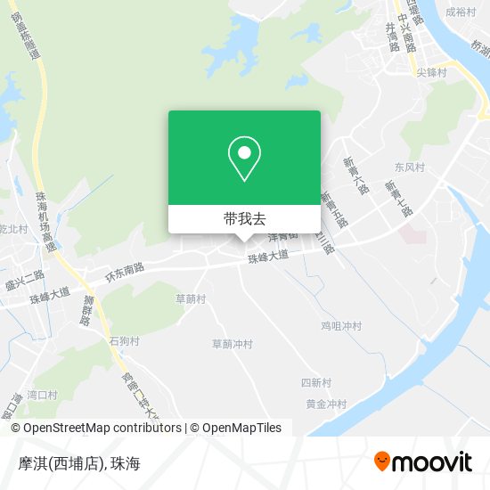 摩淇(西埔店)地图