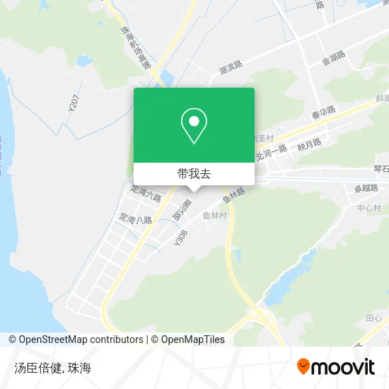 汤臣倍健地图