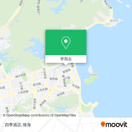 四季酒店地图