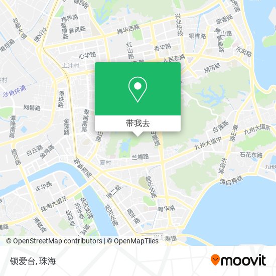 锁爱台地图