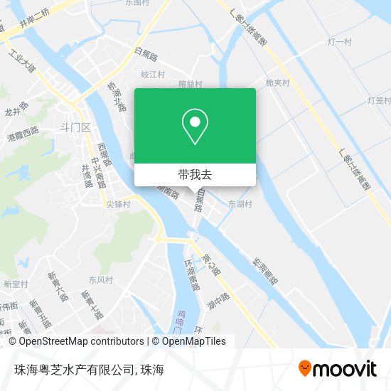 珠海粤芝水产有限公司地图