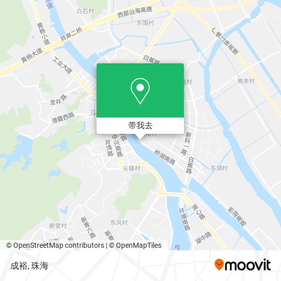 成裕地图