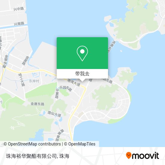 珠海裕华聚酯有限公司地图