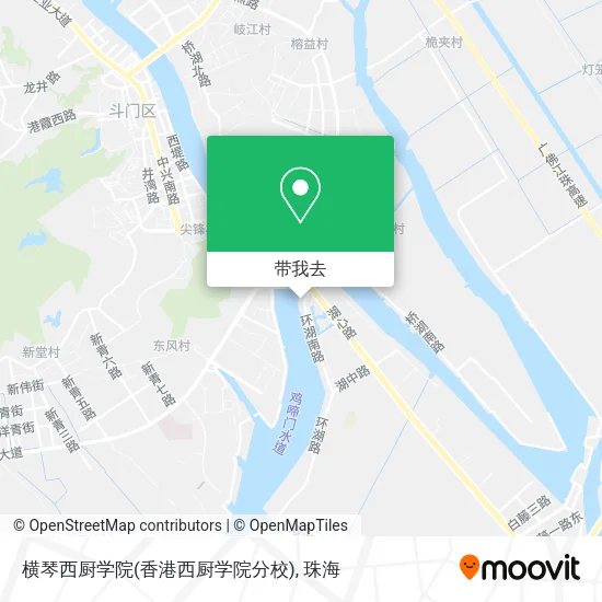 横琴西厨学院(香港西厨学院分校)地图