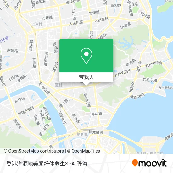 香港海源地美颜纤体养生SPA地图