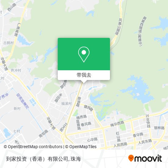 到家投资（香港）有限公司地图