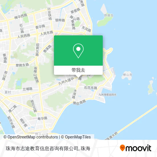 珠海市志途教育信息咨询有限公司地图