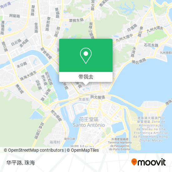华平路地图