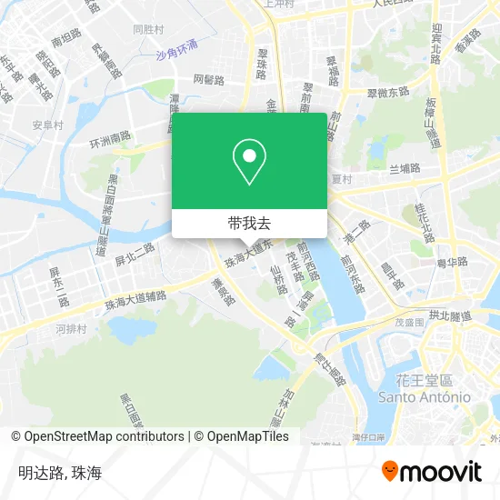 明达路地图