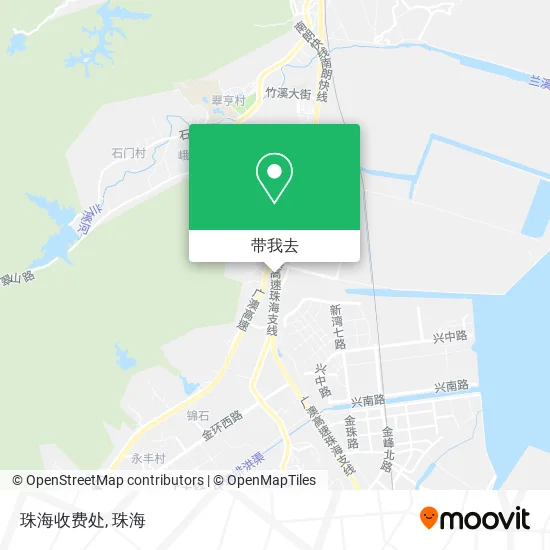 珠海收费处地图