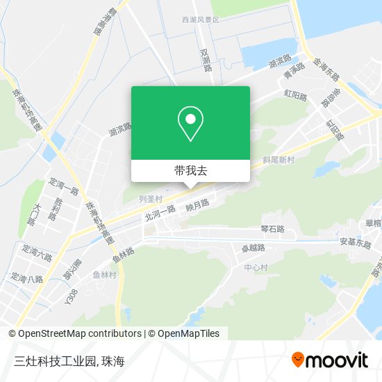 三灶科技工业园地图