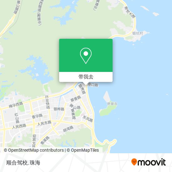 顺合驾校地图