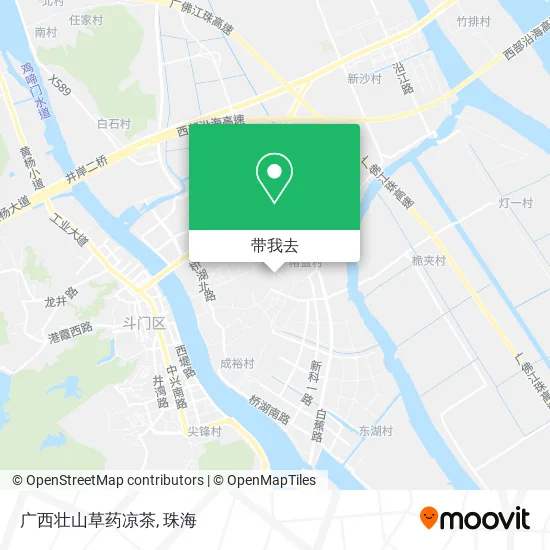 广西壮山草药凉茶地图