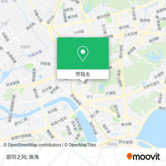 眉羽之间地图