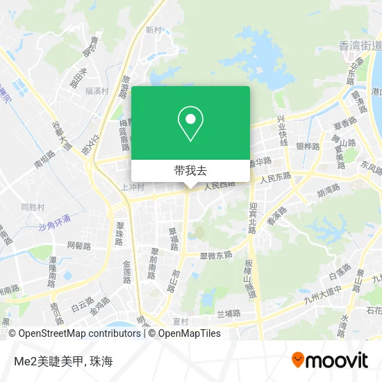 Me2美睫美甲地图