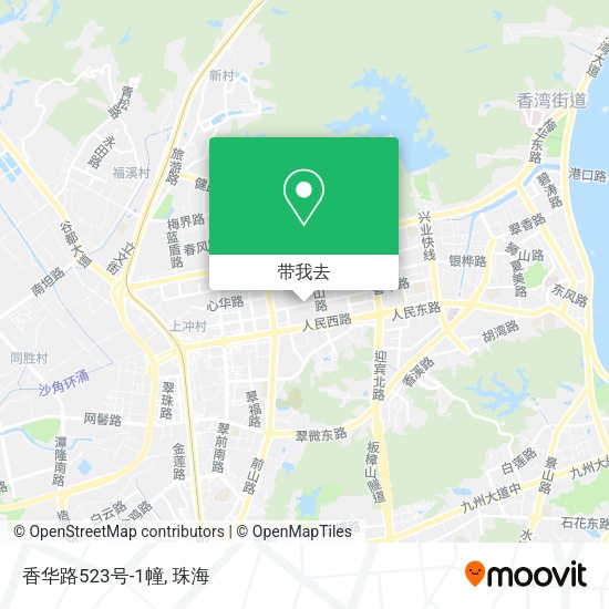 香华路523号-1幢地图