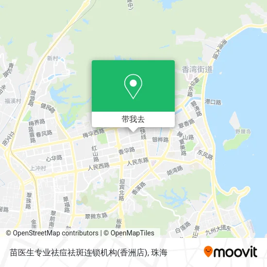 苗医生专业祛痘祛斑连锁机构(香洲店)地图