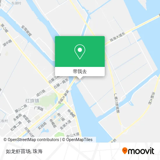 如龙虾苗场地图