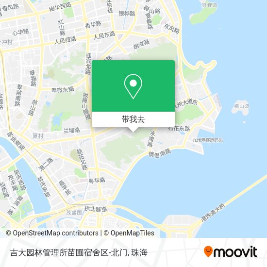 吉大园林管理所苗圃宿舍区-北门地图