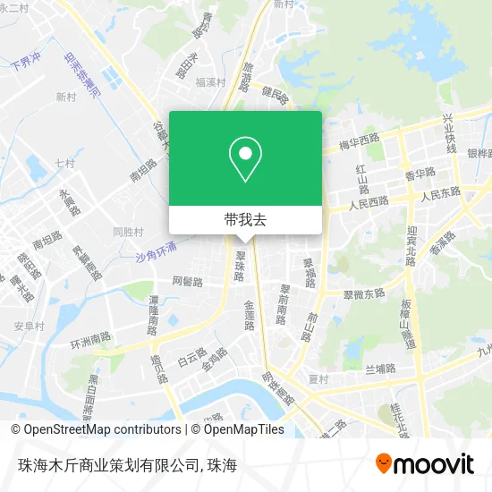 珠海木斤商业策划有限公司地图