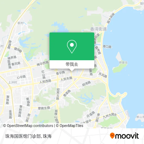 珠海国医馆门诊部地图