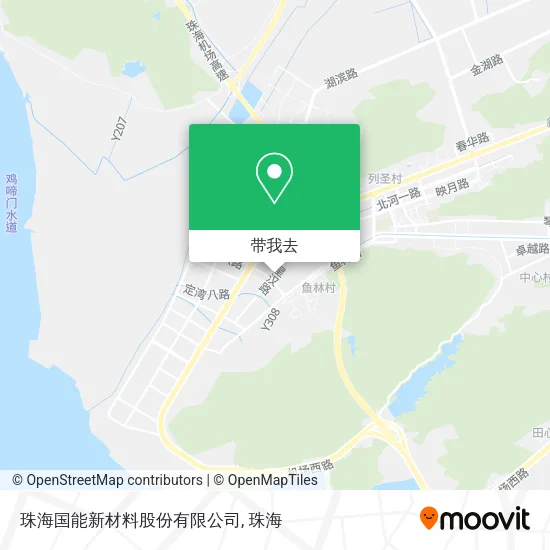 珠海国能新材料股份有限公司地图