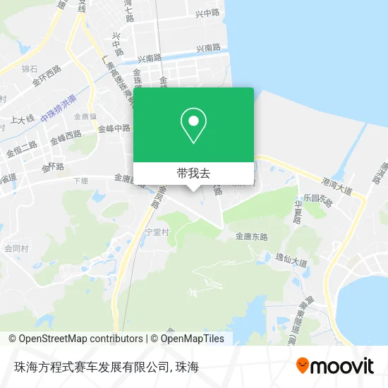 珠海方程式赛车发展有限公司地图