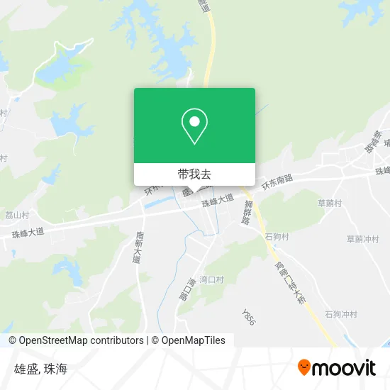 雄盛地图