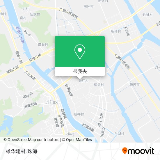 雄华建材地图