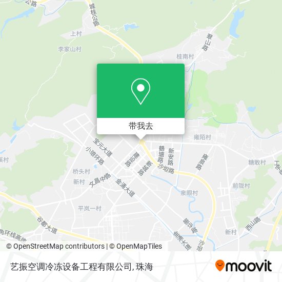 艺振空调冷冻设备工程有限公司地图