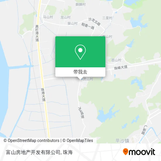 富山房地产开发有限公司地图