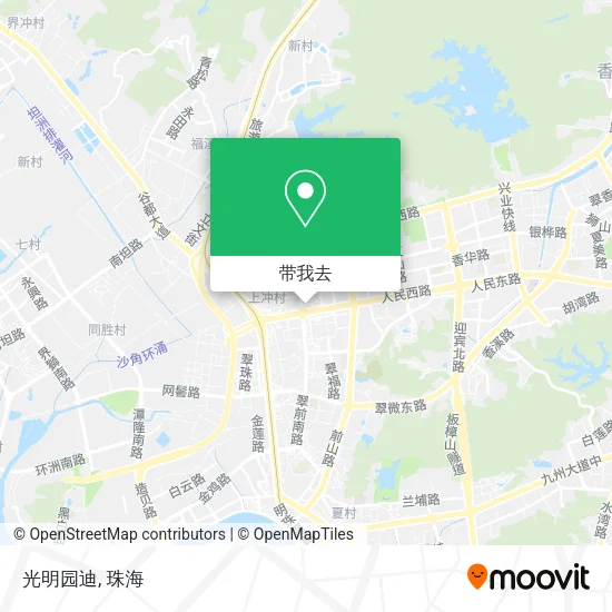光明园迪地图