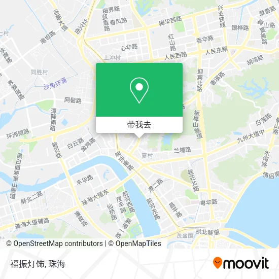 福振灯饰地图
