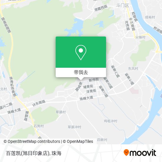 百莲凯(旭日印象店)地图