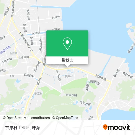 东岸村工业区地图