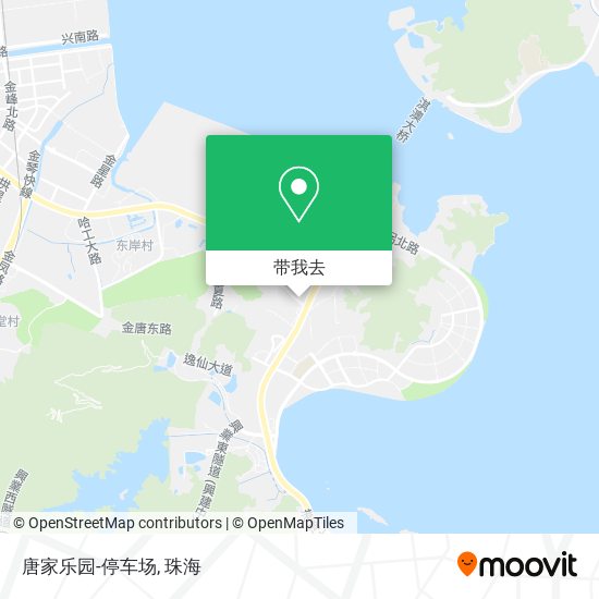 唐家乐园-停车场地图