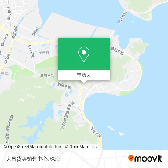 大昌货架销售中心地图