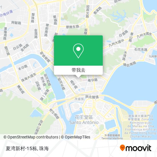 夏湾新村-15栋地图