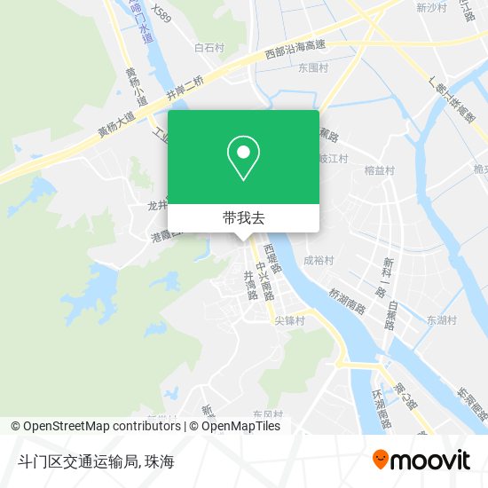 斗门区交通运输局地图