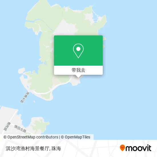 淇沙湾渔村海景餐厅地图