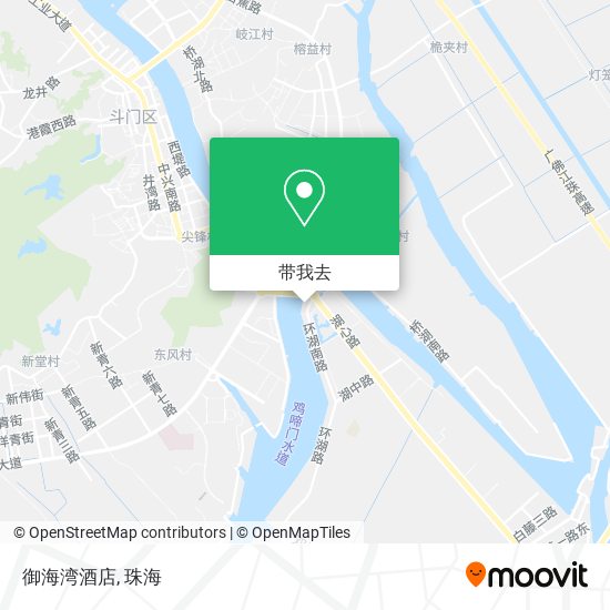 御海湾酒店地图