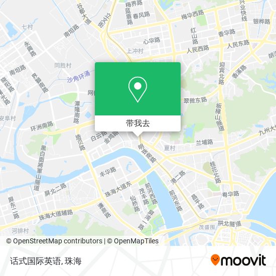 话式国际英语地图