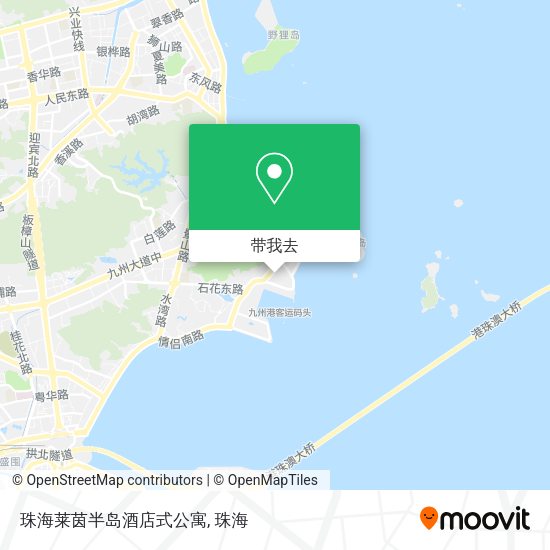 珠海莱茵半岛酒店式公寓地图