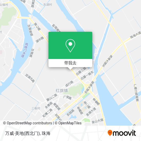 万威·美地(西北门)地图
