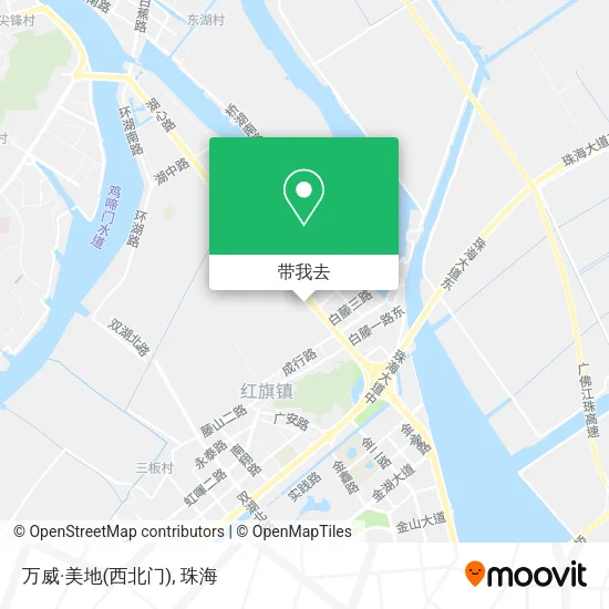 万威·美地(西北门)地图
