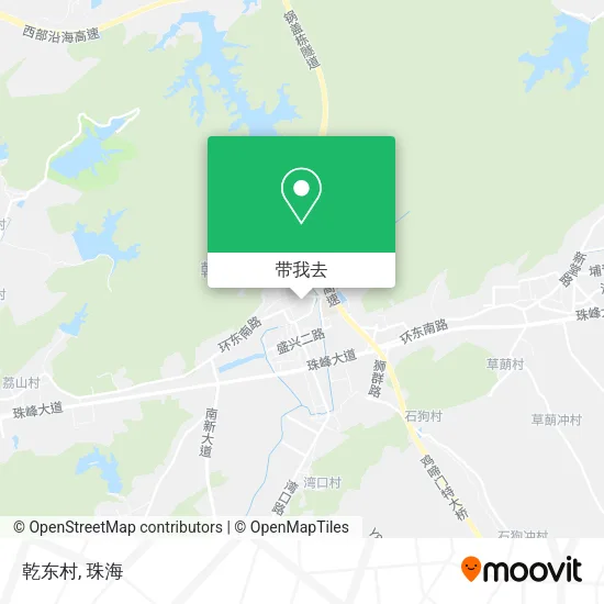 乾东村地图