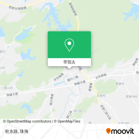 乾东路地图