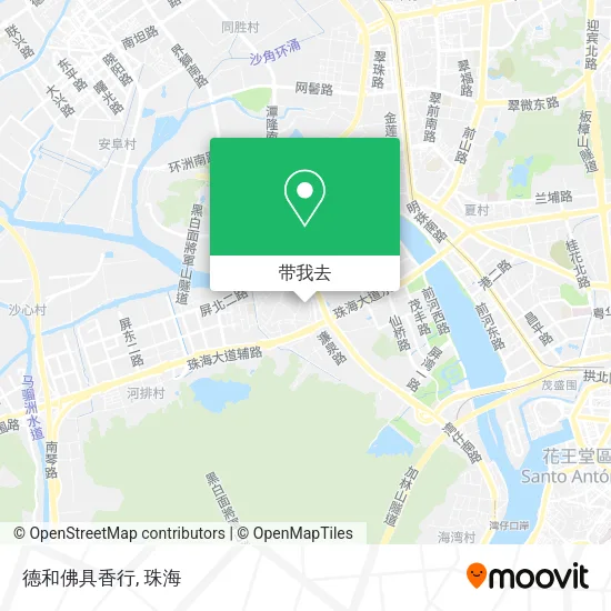 德和佛具香行地图