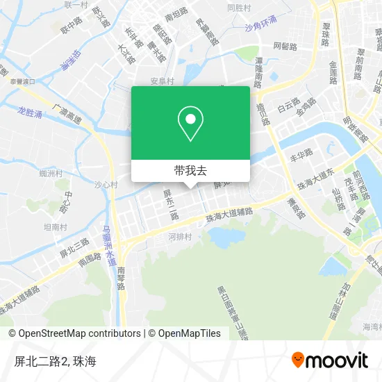 屏北二路2地图
