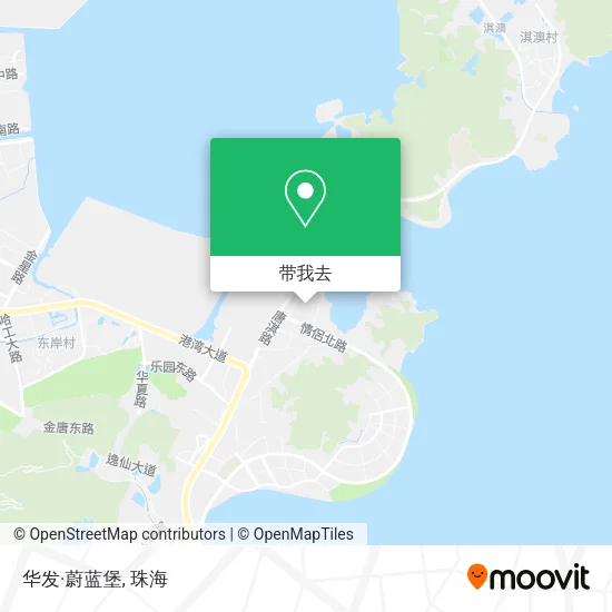 华发·蔚蓝堡地图